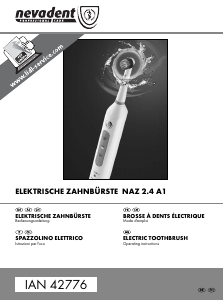 Manuale Nevadent NAZ 2.4 A1 Spazzolino elettrico