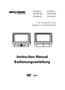 Handleiding NextBase SDV48-A DVD speler