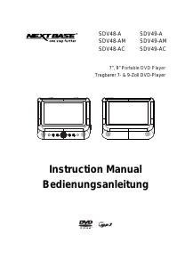 Manual NextBase SDV48-AM DVD Player