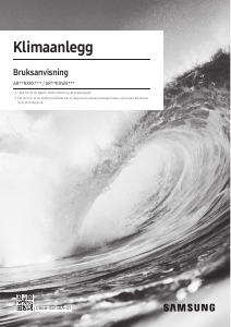 Bruksanvisning Samsung AR09RXWXCWKX Klimaanlegg