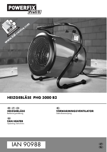 Manual Powerfix IAN 90988 Heater