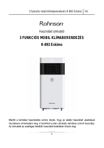 Használati útmutató Rohnson R-893 Eskimo Légkondicionáló berendezés
