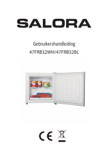 Manual Salora 47FRB32BL Freezer