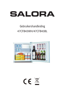 Manual Salora 47CFB43BL Refrigerator