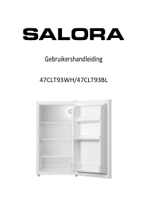 Mode d’emploi Salora 47CLT93BL Réfrigérateur