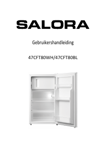 Mode d’emploi Salora 47CFT80BL Réfrigérateur