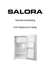 Handleiding Salora 47CFT80WH Koelkast