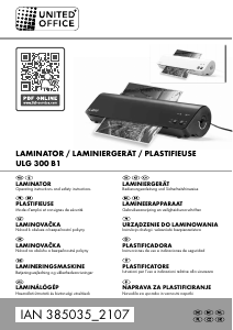 Handleiding United Office IAN 385035 Lamineermachine