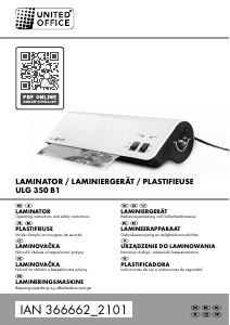 Instrukcja United Office IAN 366662 Laminator