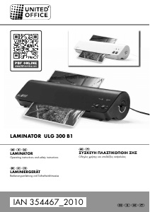 Manual United Office IAN 354467 Laminator