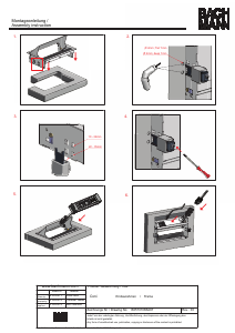 Manual de uso Bachmann CONI Toma de corriente