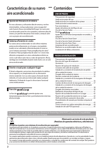 Manual de uso Samsung AR12FSFPDGMN Aire acondicionado