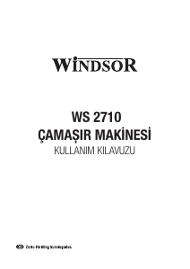 Kullanım kılavuzu Windsor WS 2710 Çamaşır makinesi