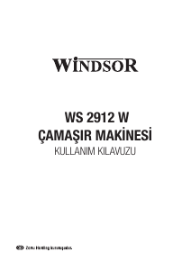 Kullanım kılavuzu Windsor WS 2912 W Çamaşır makinesi