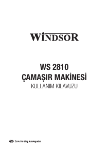 Kullanım kılavuzu Windsor WS 2810 Çamaşır makinesi