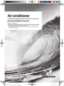 Manual Samsung AR12JSFPEWQN Air Conditioner