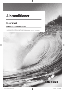 Handleiding Samsung AR12MSWXBWKNEU Airconditioner