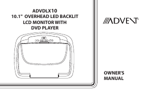 Handleiding Advent ADVDLX10 DVD speler