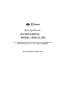 Handleiding Carrefour Home HMG23_8EL Magnetron