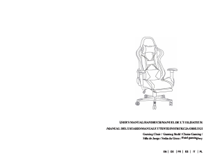 Manual Costway HW67665BLA Office Chair