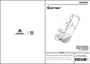 Handleiding Costway ET1356US-RE Sneeuwblazer