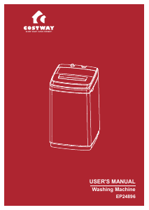 Handleiding Costway EP24896GRA Wasmachine
