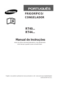 Manual Samsung RT44MASW Frigorífico combinado