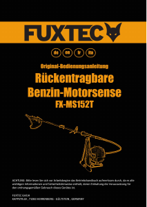 Manual Fuxtec FX-MS152T Brush Cutter