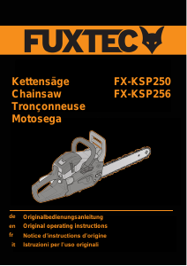 Manuale Fuxtec FX-KSP250 Motosega