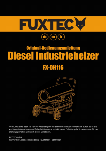 Bedienungsanleitung Fuxtec FX-DH116 Heizgerät