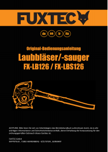 Handleiding Fuxtec FX-LB126 Bladblazer