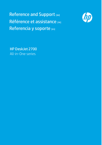 Manual de uso HP DeskJet 2723 Impresora multifunción