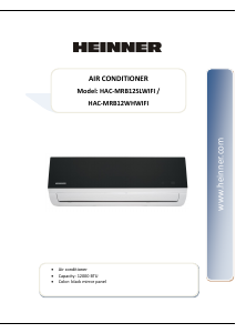 Manual Heinner HAC-MRB12SLWIFI Aer condiționat