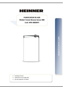 Handleiding Heinner HPA-488WIFI Luchtreiniger