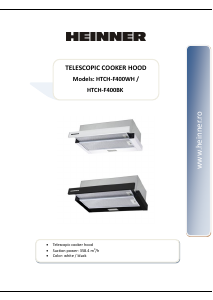 Manual Heinner HTCH-F400WH Cooker Hood