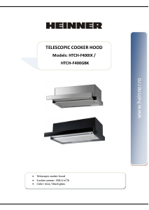 Manual Heinner HTCH-F400IX Cooker Hood