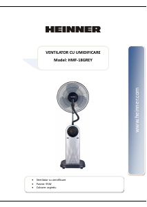 Használati útmutató Heinner HMF-18GREY Ventilátor