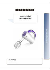 Manual Heinner HM-250UV Hand Mixer