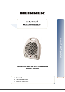Manual Heinner HFH-L2000WH Heater