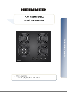 Manual Heinner HBH-V4IWFGBK Hob