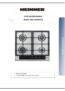 Manual Heinner HBH-V4IWFFCIX Hob