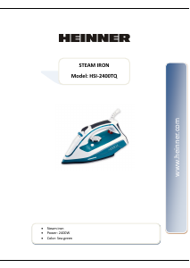 Manual Heinner HSI-2400TQ Fier de călcat