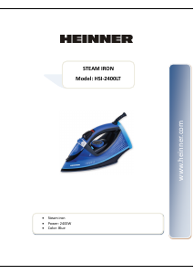 Manual Heinner HSI-2400LT Fier de călcat