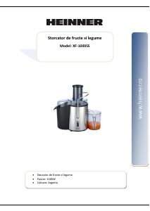 Manual Heinner XF-1000SS Storcator