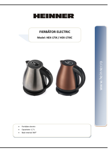 Manual Heinner HEK-17IX Kettle