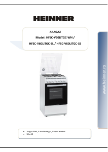 Manual Heinner HFSC-V60LITGC-SS Aragaz