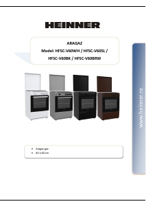 Наръчник Heinner HFSC-V60SL Диапазон