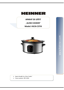 Manual Heinner HSCK-C57IX Slow Cooker