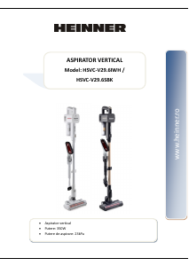 Manual Heinner HSVC-V29.6IWH Vacuum Cleaner