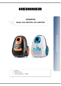 Manual Heinner HVC-VBK750S Vacuum Cleaner